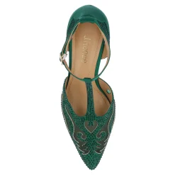 Online J Renee Women's , Lisha Pump Emerald Green