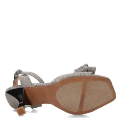 Online J Renee Women's , Nishia Sandal Pewter Glitter