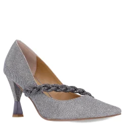 Sale J Renee Women's , Nyomee Pump Pewter Glitter