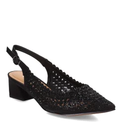 Online J Renee Women's , Pranil Pump Black Satin