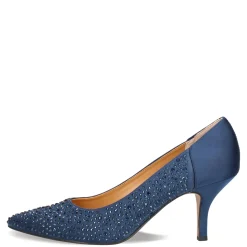 New J Renee Women's , Rishna Pump Navy Satin