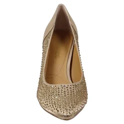 Discount J Renee Women's , Rishna Pump Beige Satin