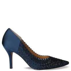 Best J Renee Women's , Sesily Pump Navy Satin