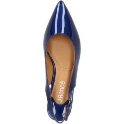 Discount J Renee Women's , Shayanne Pump Navy Patent