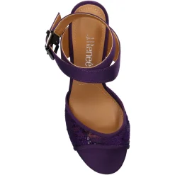 J Renee Women's , Soncino Sandal Purple