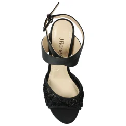 Hot J Renee Women's , Soncino Sandal Black Lace