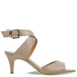 J Renee Women's , Soncino Sandal Nude Leather
