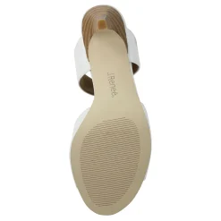 Sale J Renee Women's , Soncino Sandal White Leather
