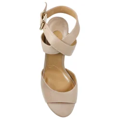 Hot J Renee Women's , Soncino Sandal Nude Leather