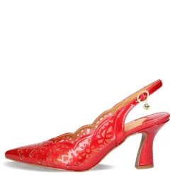 New J Renee Women's , Valerian Pump Red Patent