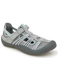 Sale JBU by Jambu Women's , Josie Water Ready Slip-On Grey/Pale Teal