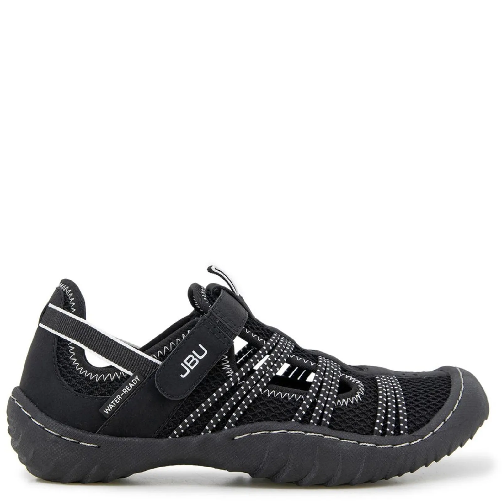 Clearance JBU by Jambu Women's , Josie Water Ready Slip-On Black/Off White