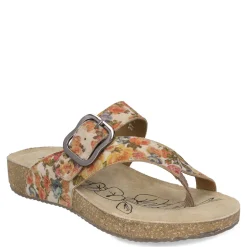 New Josef Seibel Women's , Tonga 77 Sandal Beige Multi Floral