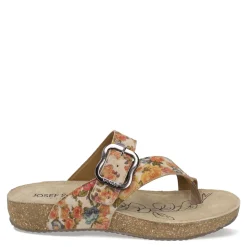 New Josef Seibel Women's , Tonga 77 Sandal Beige Multi Floral