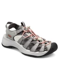 KEEN Women's , Astoria West Sandal Grey/Coral