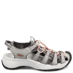 KEEN Women's , Astoria West Sandal Grey/Coral