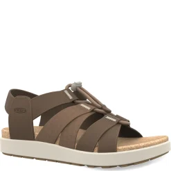 KEEN Women's , Elle Mixed Strap Sandal Toasted Coconut