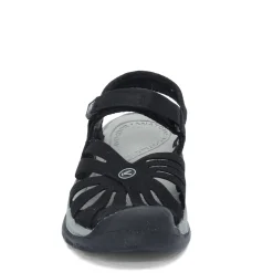 New KEEN Women's , Rose Sandal Black/Neutral Gray