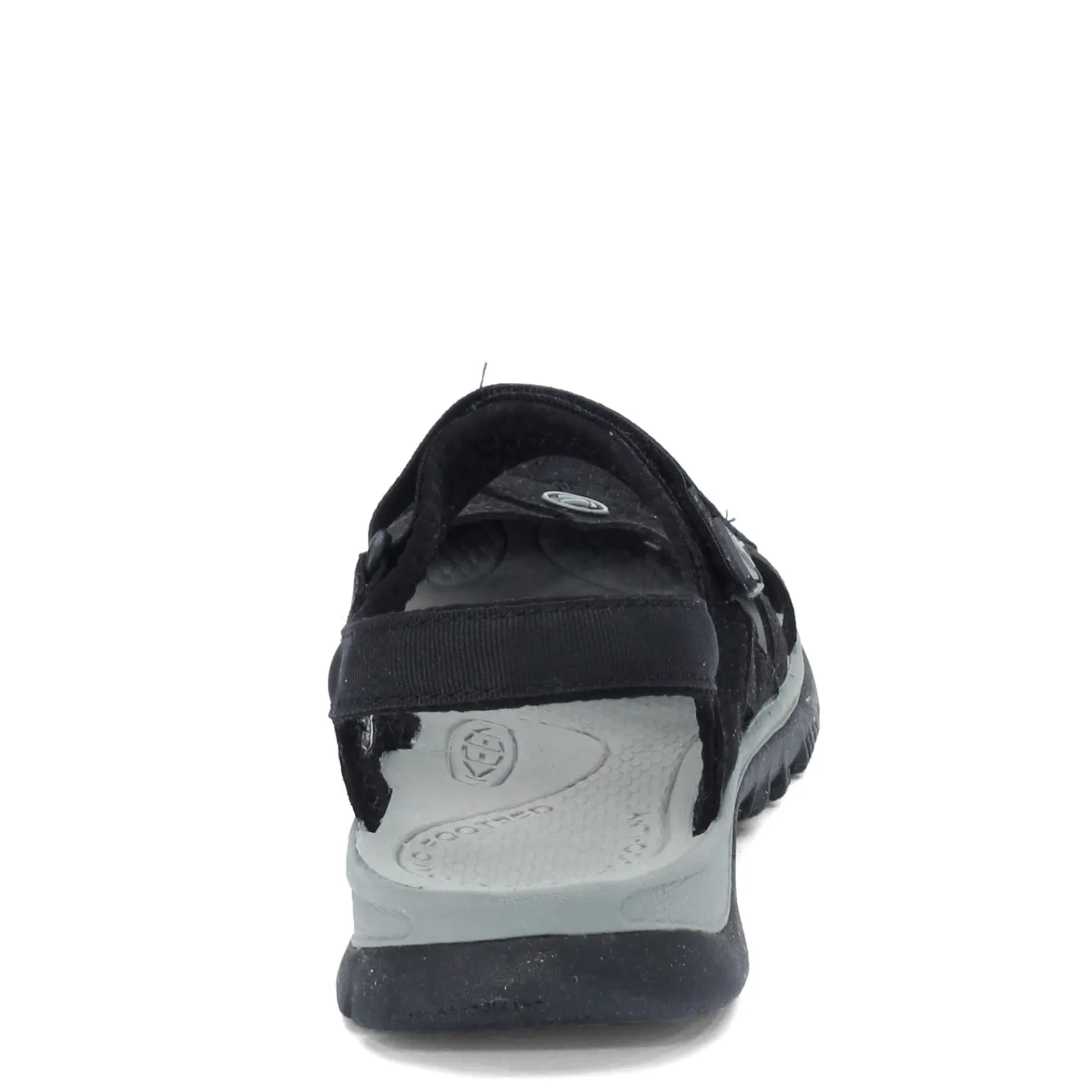 New KEEN Women's , Rose Sandal Black/Neutral Gray