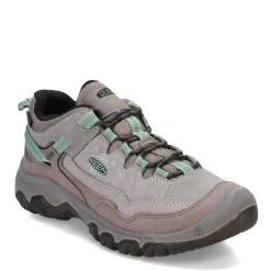 KEEN Women's , Targhee IV Waterproof Hiking Shoe Alloy/Granite/Green