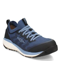 KEEN Utility Women's , Arvada Shift ESD Comp Toe Work Sneaker Indigo/Faded Denim