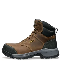 Outlet KEEN Utility Women's , Evanston 6-inch ESD Composite Toe Work Boot Bison/Black