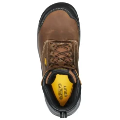 Outlet KEEN Utility Women's , Evanston 6-inch ESD Composite Toe Work Boot Bison/Black