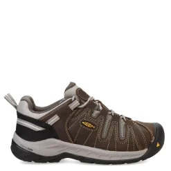Sale KEEN Utility Women's , Flint II Steel Toe Work Shoe Cascade Brown/Surf Spray