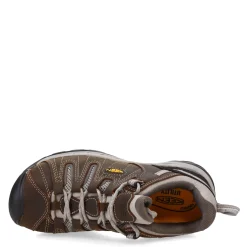 Sale KEEN Utility Women's , Flint II Steel Toe Work Shoe Cascade Brown/Surf Spray