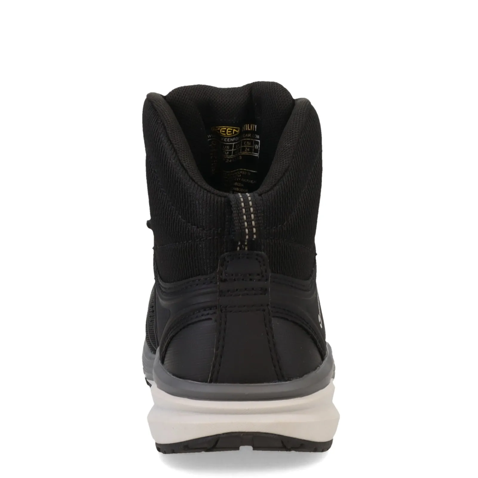 Discount KEEN Utility Women's , Vista Energy Mid CT Waterproof Work Boot Vapor/Black