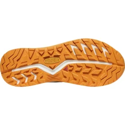 KEEN Women's , Versacore Waterproof Hiking Shoe Plaza Taupe/Orange Pepper