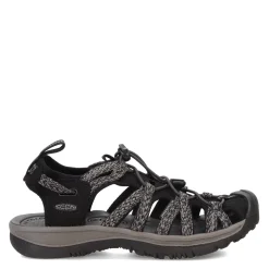 Best KEEN Women's , Whisper Sandal Black/Steel Grey