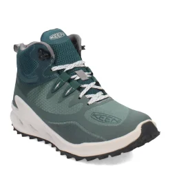KEEN Women's , Zionic Hiking Waterproof Mid Boot Dark Forest/Sea Moss