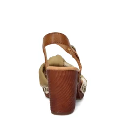 Online Korks Women's , Natalia Sandal Tan Green