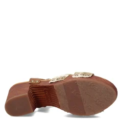 Online Korks Women's , Natalia Sandal Tan Green