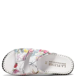 Best La Plume Women's , Jessica Sandal White Floral