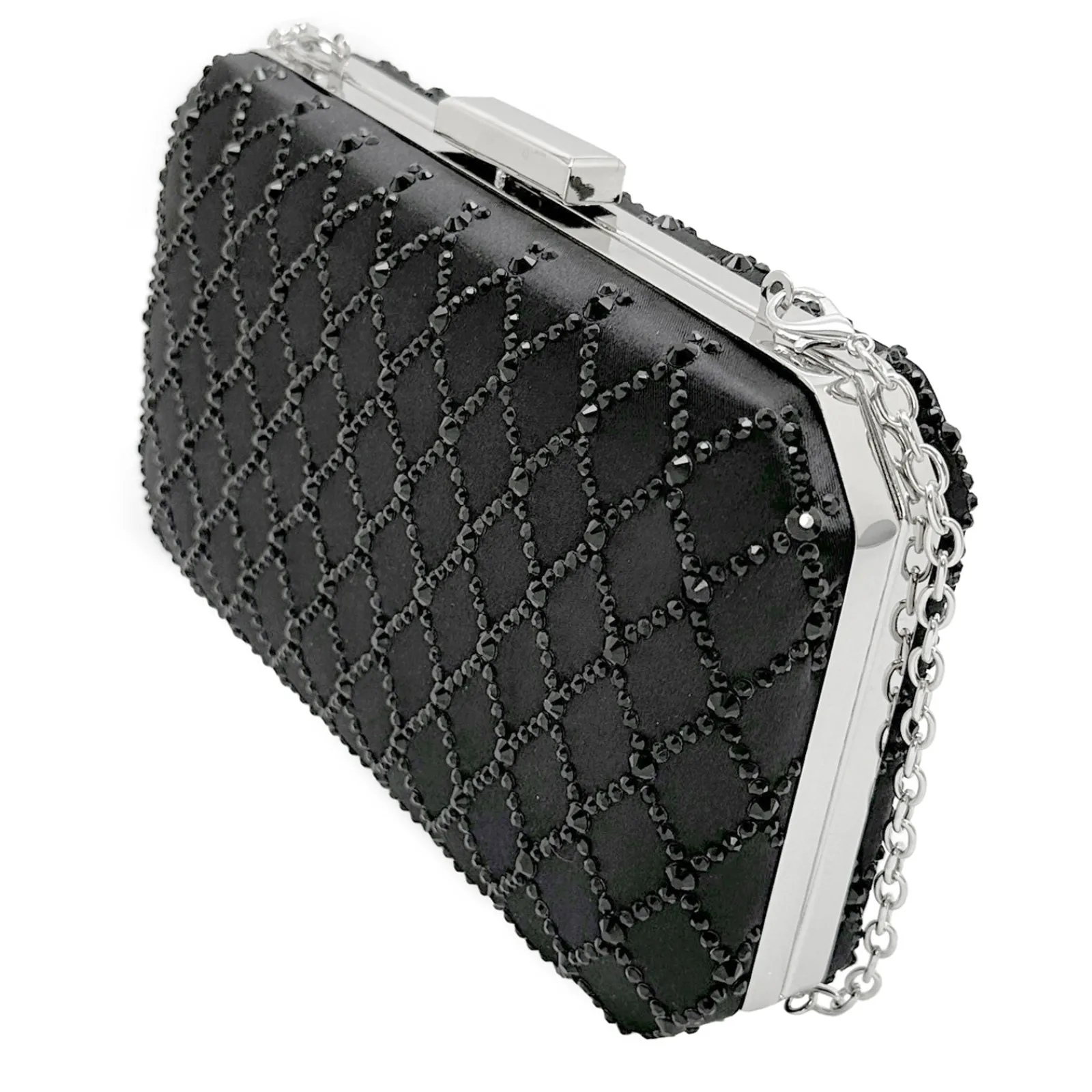 Women's , Diamond Crystal Minaudiere-La Regale Best