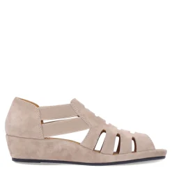 New L'Amour Des Pieds Women's , Bayla Sandal Taupe Suede