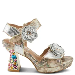 Outlet L Artiste Women's L'Artiste By Spring Step, Smashing Sandal Ice Multi