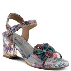 Discount L Artiste Women's L'Artiste By Spring Step, Breakaway Sandal Grey Multi