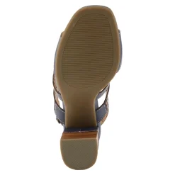 Discount L Artiste Women's L'Artiste By Spring Step, Pinwheel Sandal Blue
