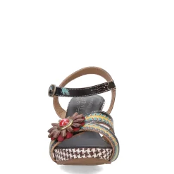 Online L Artiste Women's L'Artiste by Spring Step, Astarr Sandal Black Multi