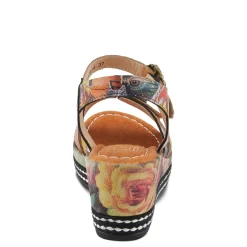L Artiste Women's L'Artiste By Spring Step, Flavour Sandal Camel Multi