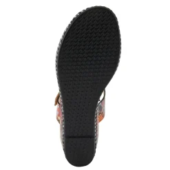 L Artiste Women's L'Artiste By Spring Step, Flavour Sandal Camel Multi