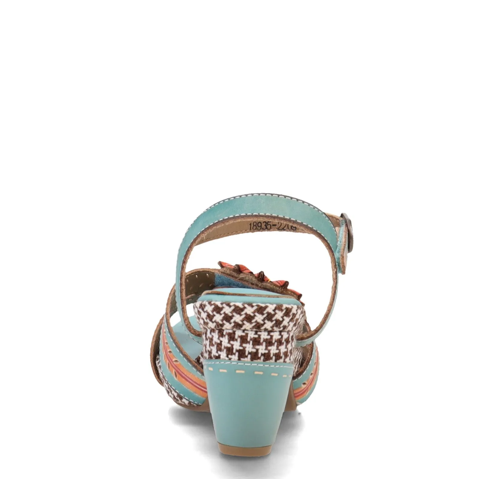 L Artiste Women's L'Artiste by Spring Step, Astarr Sandal Sky Blue Multi