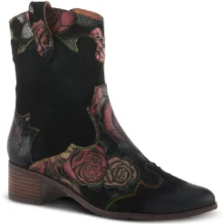 Hot L Artiste Women's L'Artiste by Spring Step, Lady Luck Boot Dark Red Multi