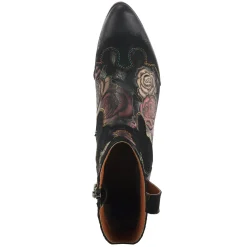 Hot L Artiste Women's L'Artiste by Spring Step, Lady Luck Boot Dark Red Multi