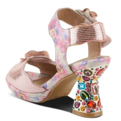 Hot L Artiste Women's L'Artiste By Spring Step, Smashing Sandal Pink Multi