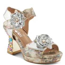 Outlet L Artiste Women's L'Artiste By Spring Step, Smashing Sandal Ice Multi
