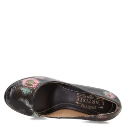 Clearance L Artiste Women's L'Artiste By Spring Step, Julianna Pump Black Multi